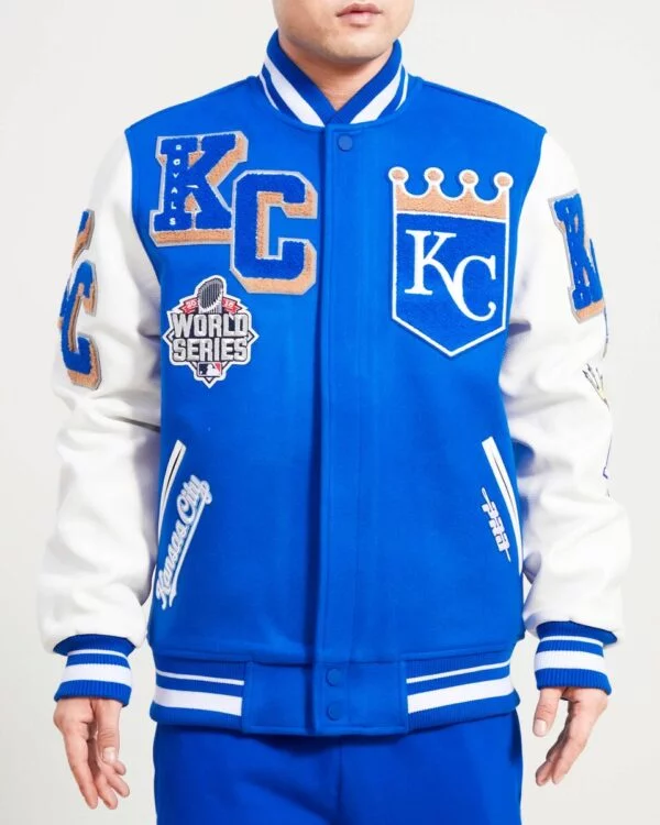 Royal Blue Kansas City Royals Pro Standard Mashup Jacket