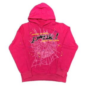 Sp5der Pink Hoodie