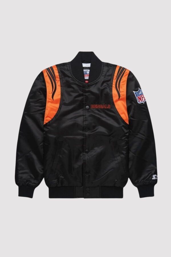 Cincinnati Bengals Starter Satin Varsity Jacket