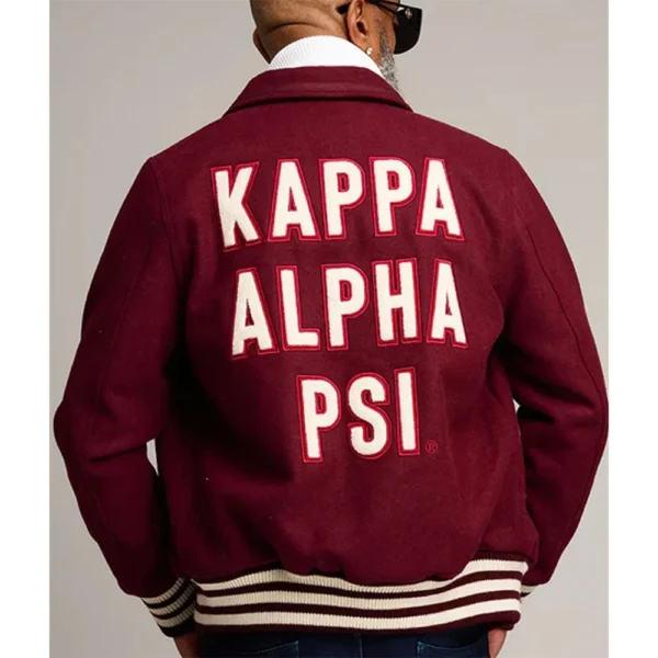 Kappa Alpha PSI Varsity Maroon Wool Jacket