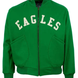 Varsity Philadelphia Eagles 1947 Green Wool Jacket