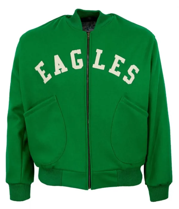 Varsity Philadelphia Eagles 1947 Green Wool Jacket