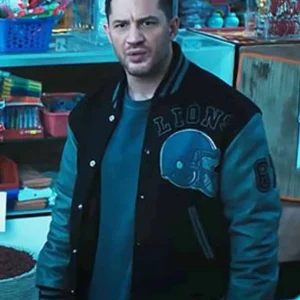 Eddie Brock Venom 2 Detroit Lions Varsity Jacket