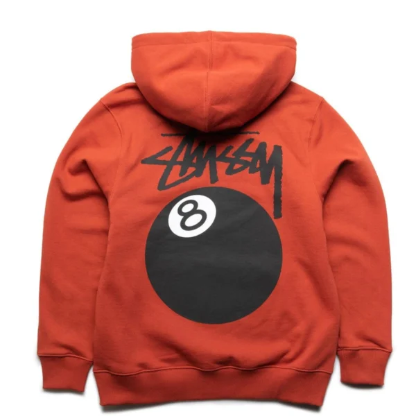 8 BALL Unisex Red Hoodie