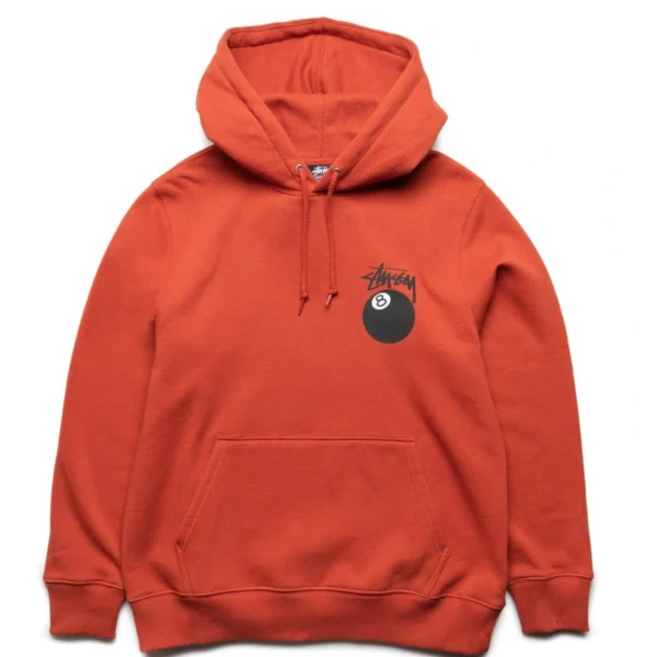 8 BALL Unisex Red Hoodie