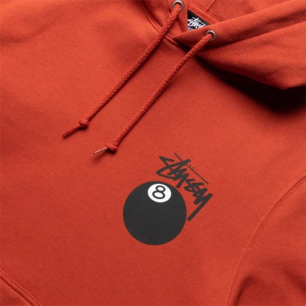 8 BALL Unisex Red Hoodie