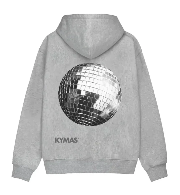 NEW YORK Grey Kymas Hoodie