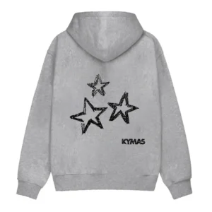 OSAKA Grey & Black Kymas Hoodie