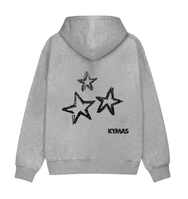 OSAKA Grey & Black Kymas Hoodie