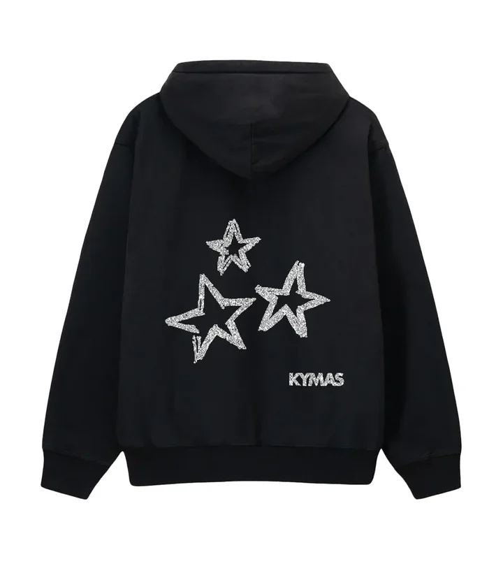 OSAKA Grey & Black Kymas Hoodie