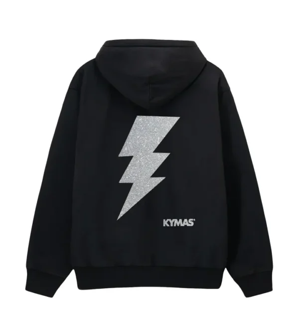 SHANGHAI Black Kymas Hoodie