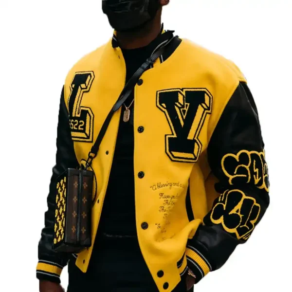 Mens Louis Vuitton Varsity Jacket