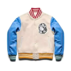 Bbc Spaceman Logo Letterman Jacket