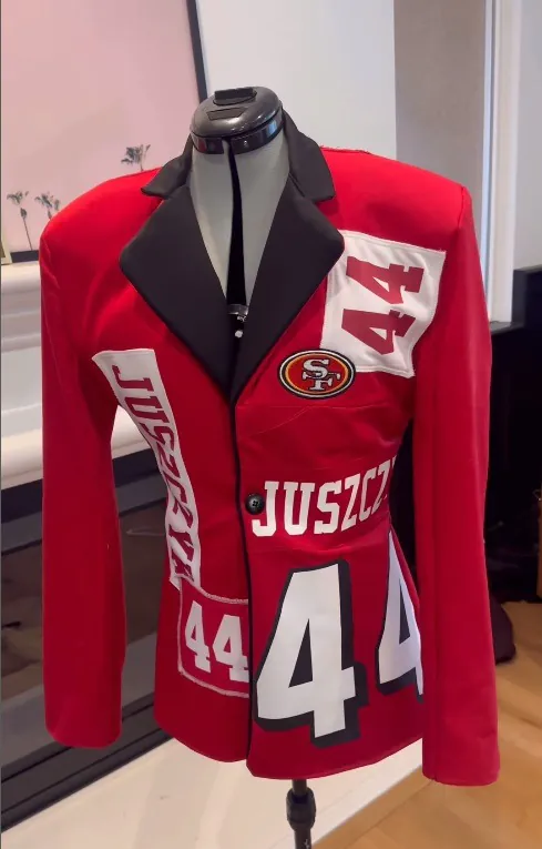 Kristin Juszczyk 49ers Blazer - Image 3