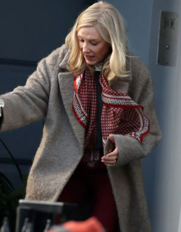 Disclaimer 2024 Cate Blanchett Grey Coat