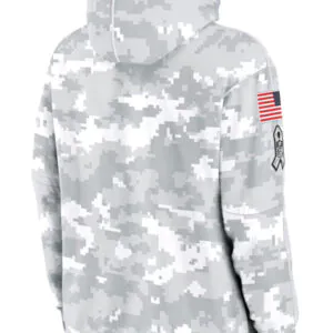 Chicago Bears Salute To Service Camo 2024 Hoodie