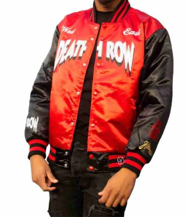 Death Row Records Red Satin Jacket