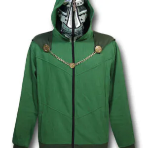 Doctor Doom Masked Costume Hoodie