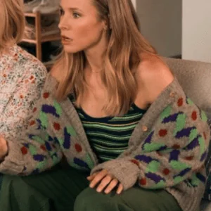 Nobody Wants This 2024 Kristen Bell Printed Cardigan