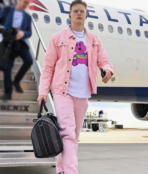 Joe Burrow Pink Jacket