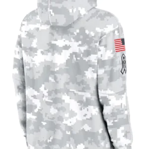 Kansas City Chiefs Salute To Service Camo 2024 Hoodie