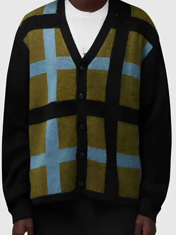 NBA Finals 2024 Jayson Tatum Plaid Cardigan