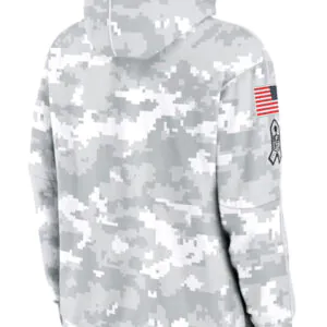 Philadelphia Eagles Salute To Service Camo 2024 Hoodie