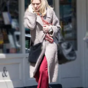 Disclaimer 2024 Cate Blanchett Grey Coat