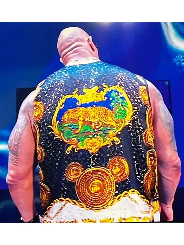 The Rock Smackdown Versace Vest