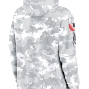 Washington Commanders Salute To Service Camo 2024 Hoodie