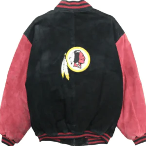 Vintage Washington Redskins Pro Player Leather Suede Bomber Jacket