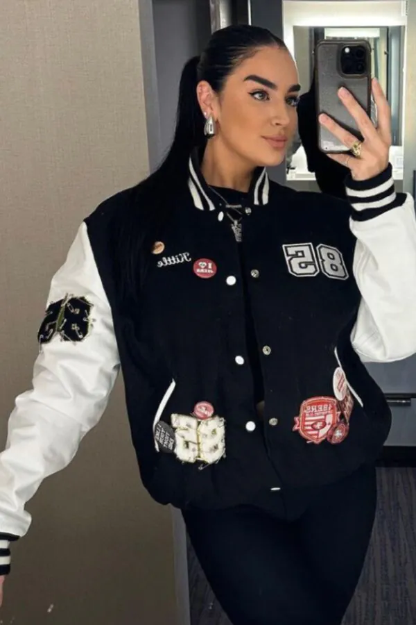 Claire Kittle San Francisco 49ers Varsity Jacket