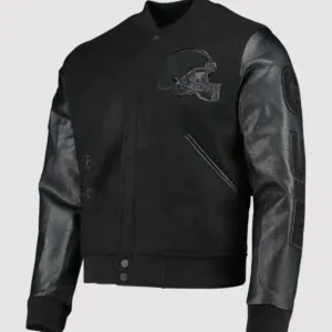 Cleveland Browns Black Varsity Jacket