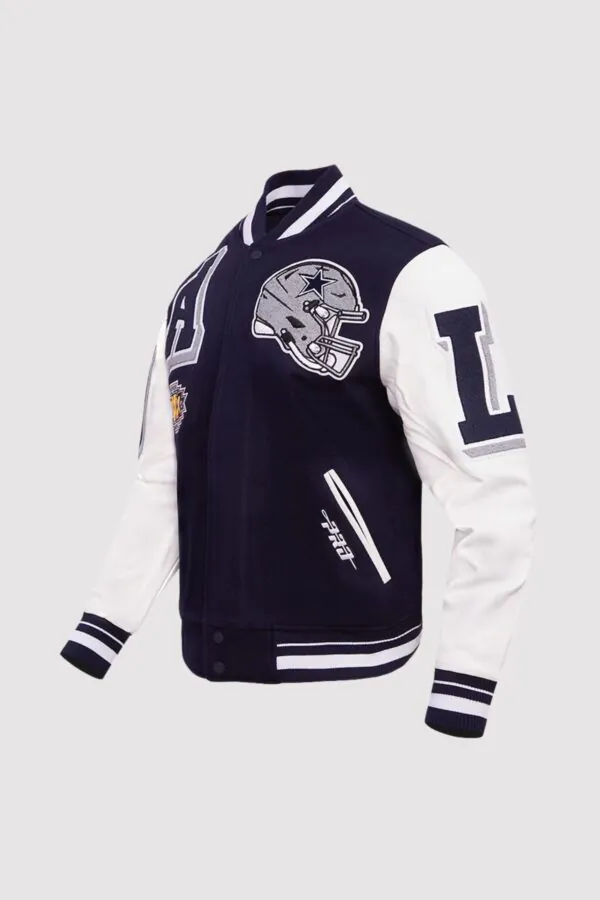 Dallas Cowboys Pro Standard Mashup Varsity Jacket