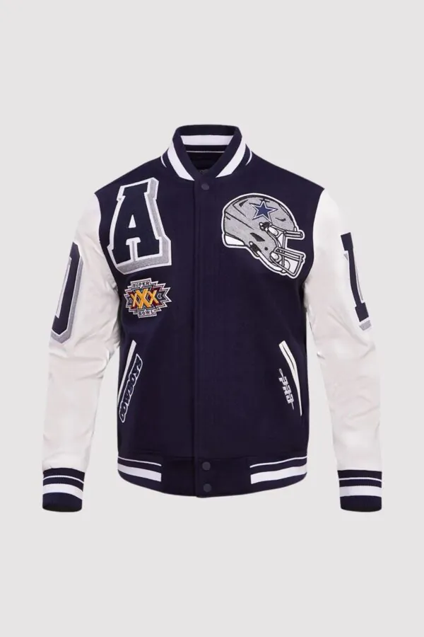 Dallas Cowboys Pro Standard Mashup Varsity Jacket