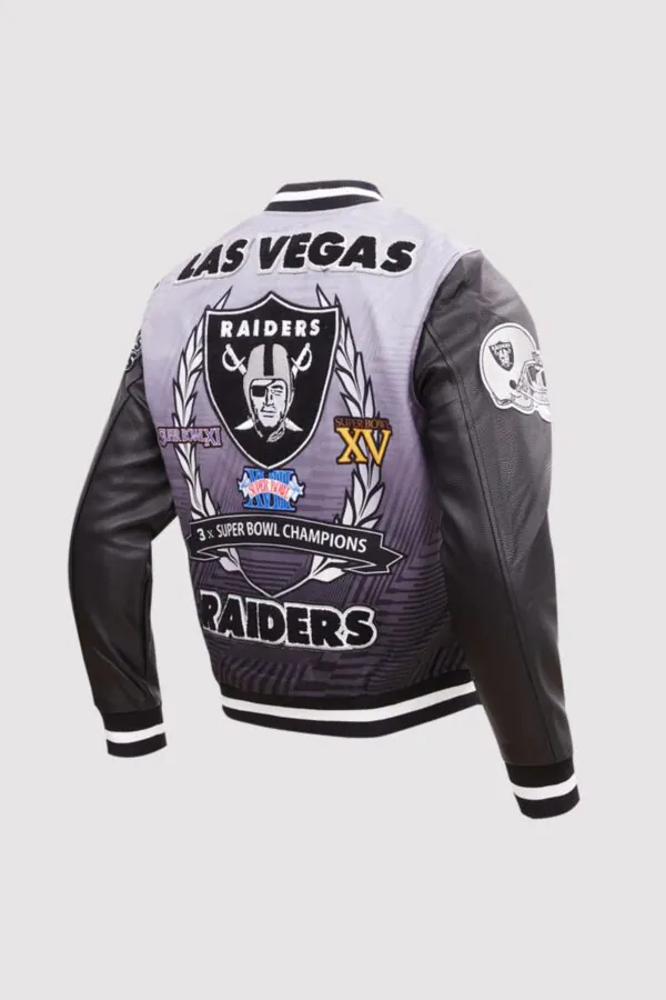 Las Vegas Raiders Remix Varsity Jacket