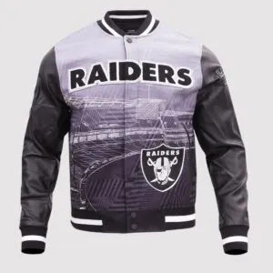 Las Vegas Raiders Remix Varsity Jacket