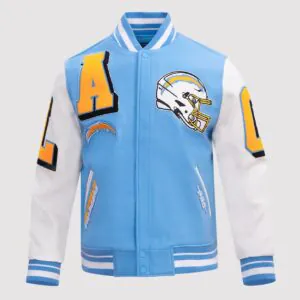 Los Angeles Chargers Pro Standard Mashup Varsity Jacket