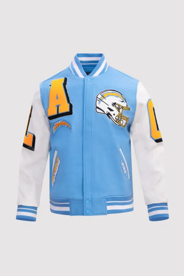 Los Angeles Chargers Pro Standard Mashup Varsity Jacket