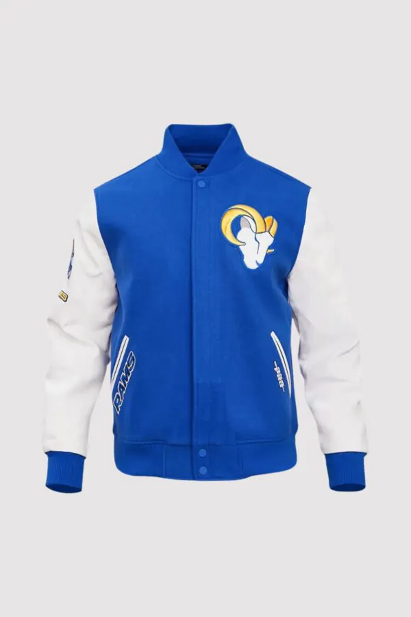 Los Angeles Rams Pro Standard Royal Blue Varsity Jacket