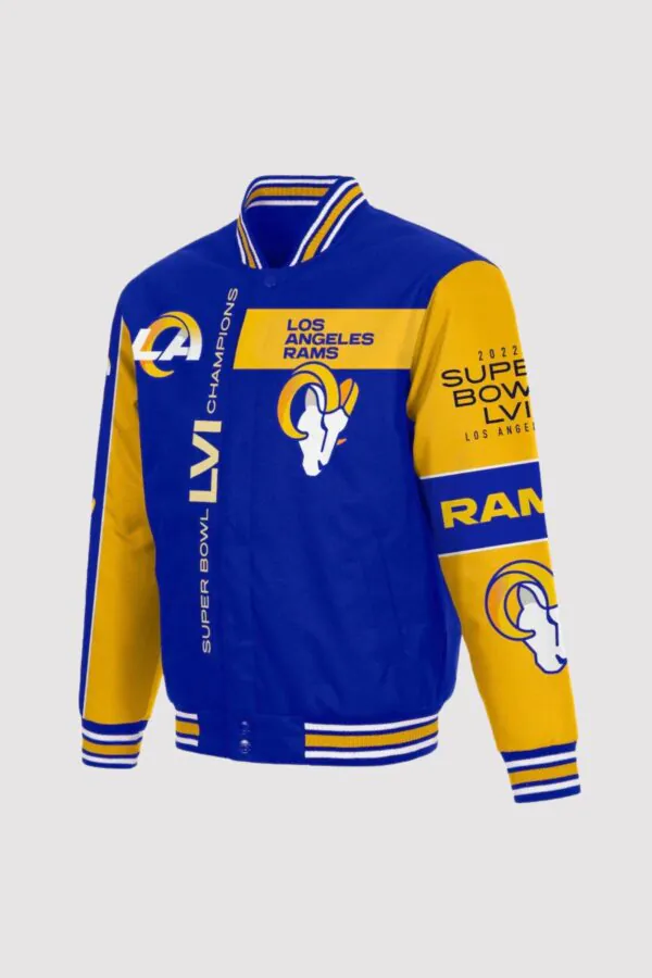 Los Angeles Rams Super Bowl Champions Varsity Jacket