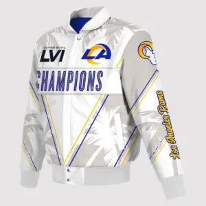 Los Angeles Rams Super Bowl LVI Champions Full-Snap Varsity Jacket