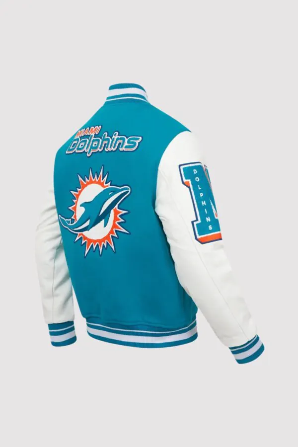 Miami Dolphins Pro Standard Mashup Varsity Jacket