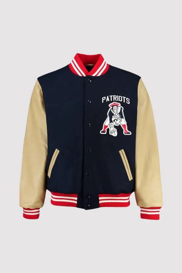 New England Patriots Kendrick Lamar Varsity Jacket