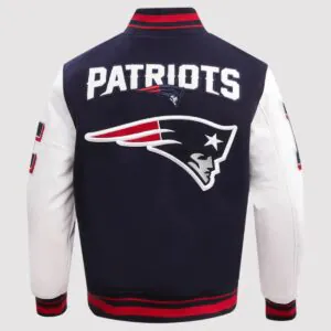 New England Patriots Pro Standard Mashup Varsity Jacket