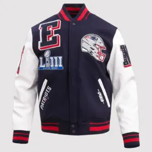 New England Patriots Pro Standard Mashup Varsity Jacket