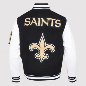 New Orleans Saints Pro Standard Mashup Varsity Jacket