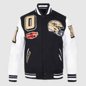 New Orleans Saints Pro Standard Mashup Varsity Jacket