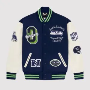 OVO x NFL Seattle Seahawks Varsity Jacket