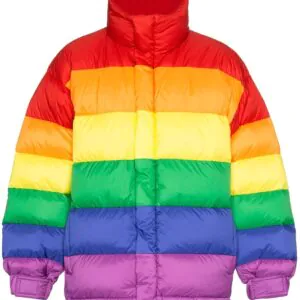 Rainbow Puffer Jacket